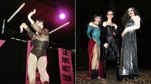 Haus of Consent drag queens Valenciaga, Beau Butlet en Krasna