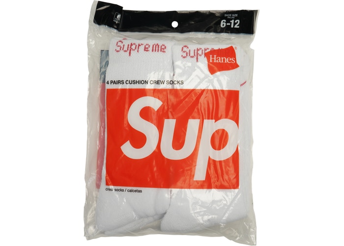 Supreme Hanes socks