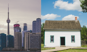 Saskatoon ranks the cheapest place to live in Canada. Toronto and Vancouver are the most expensive place to rent.