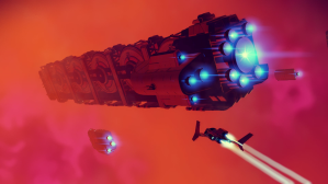 A screenshot from No Man's Sky, using its photo mode, which demonstrates both the good and the bad about photo modes in this era.