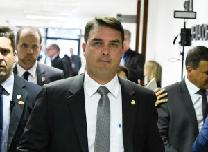 O senador Flavio Boslonaro