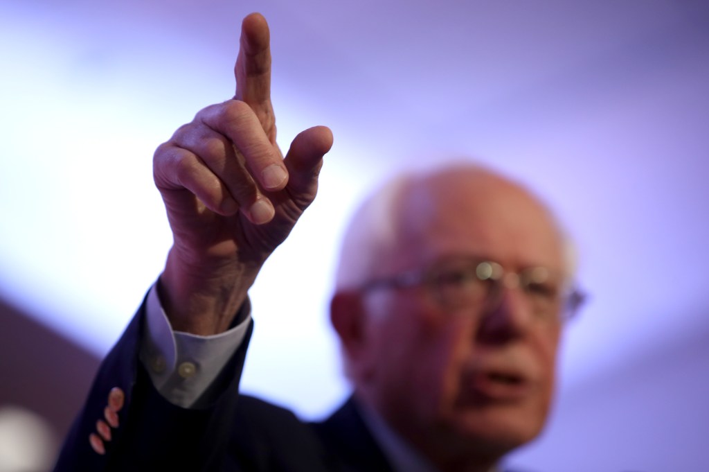 Bernie SandersCampaigning_GettyImages