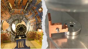 PARTICLE ACCELERATOR (LEFT) DLA DESIGN (RIGHT). IMAGE: FLICKR/X70TJW (LEFT), NEIL SAPRA (RIGHT)