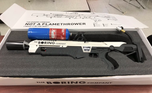 NYPD Confiscated a Boring Company Flamethrower on New Year's Day