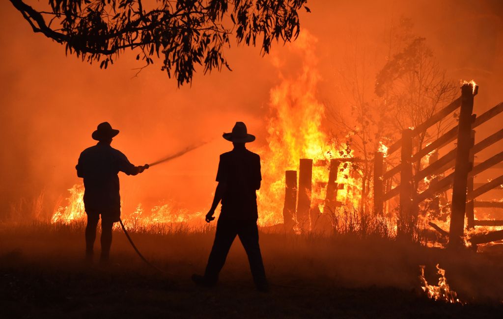 Australian bushfires.