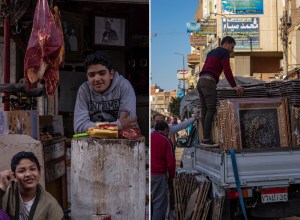 egypte straat slager