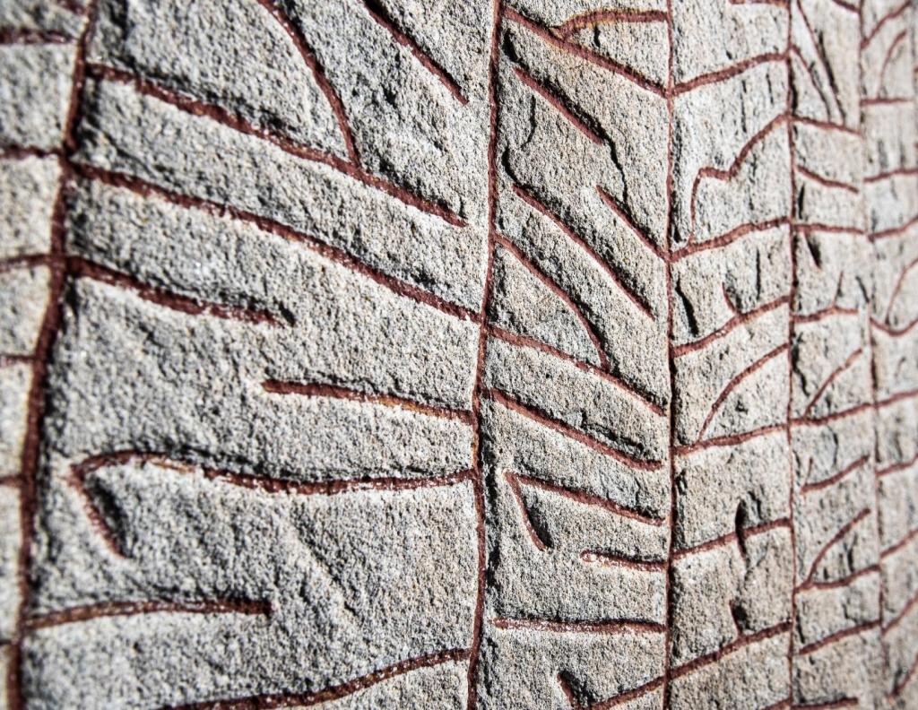 ​The Rok runestone. Image: Helge Andersson