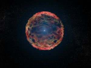 ​Artist's impression of a supernova. Image: ESA/Hubble