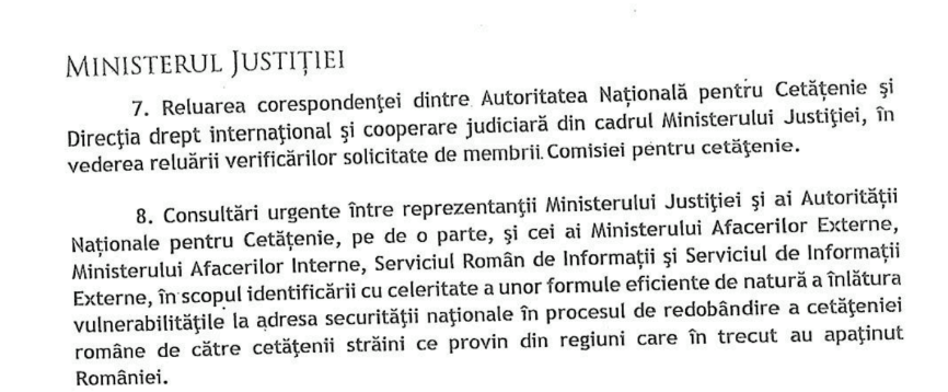 cetatenie romana, securitate nationala