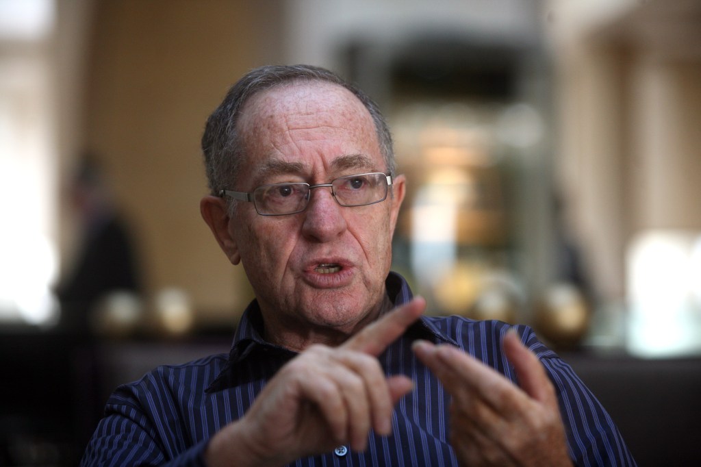 Alan Dershowitz talks