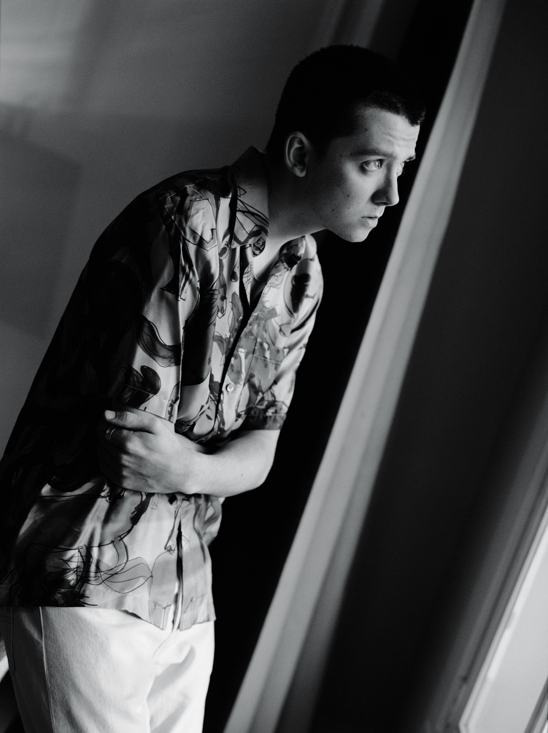 Asa Butterfield i-D January 2020 Sex Education Actor Netflix