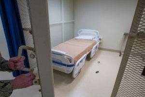 Cover image: In this photo reviewed by U.S. military officials, a hospital bed is shown inside the converted Camp V detention facility, Wednesday, April 17, 2019, in Guantanamo Bay Naval Base, Cuba. (AP Photo/Alex Brandon)​