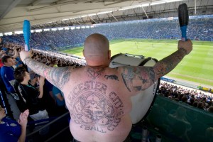 Leicester FC tattoo