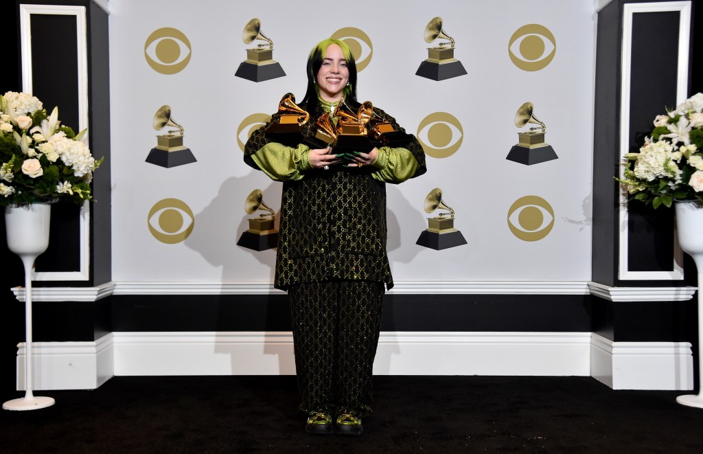 billie eilish 2020 grammys