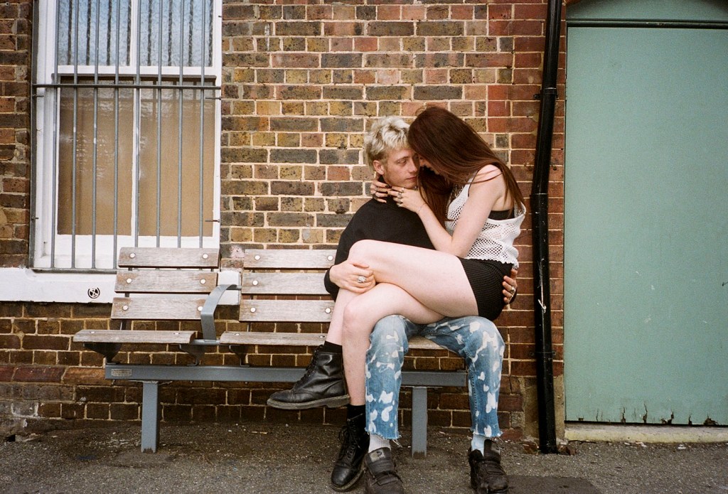 Young couple in London