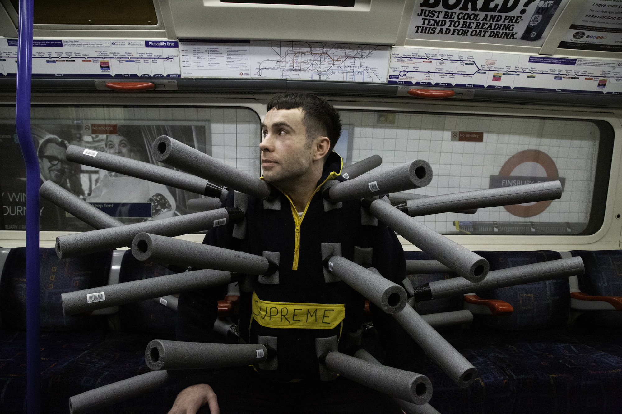 personal space on london tube