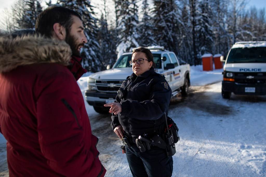 Inside the Wet’suwet’en Anti-Pipeline Camp That Police Are Blockading