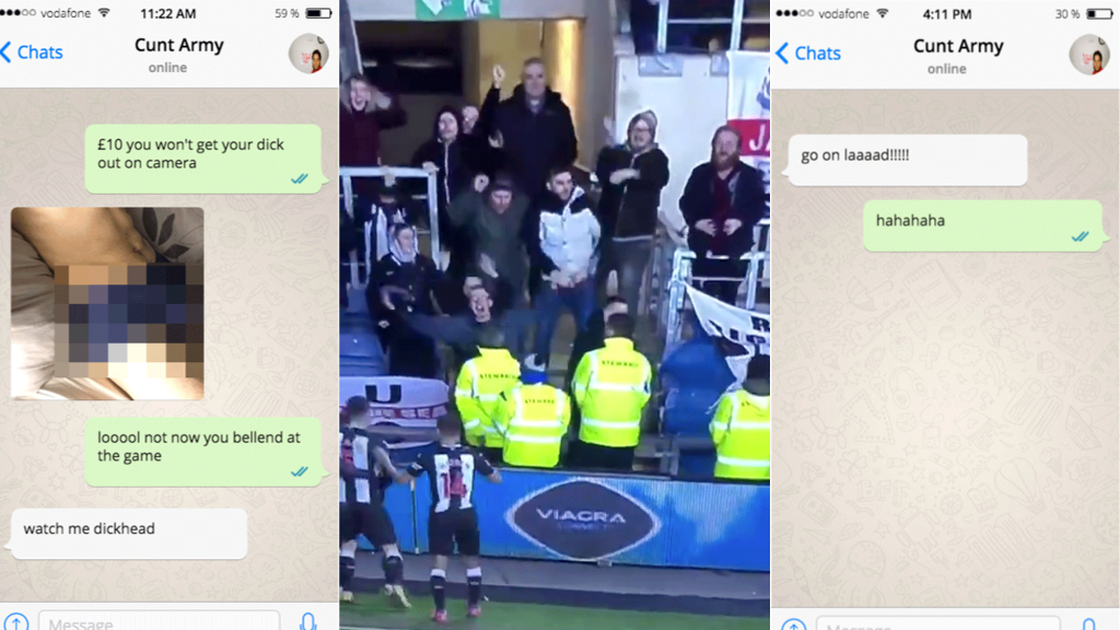 Newcastle’s Cock-Waving ‘Windmill Willy’ and the Tyranny of the Football Group Chat