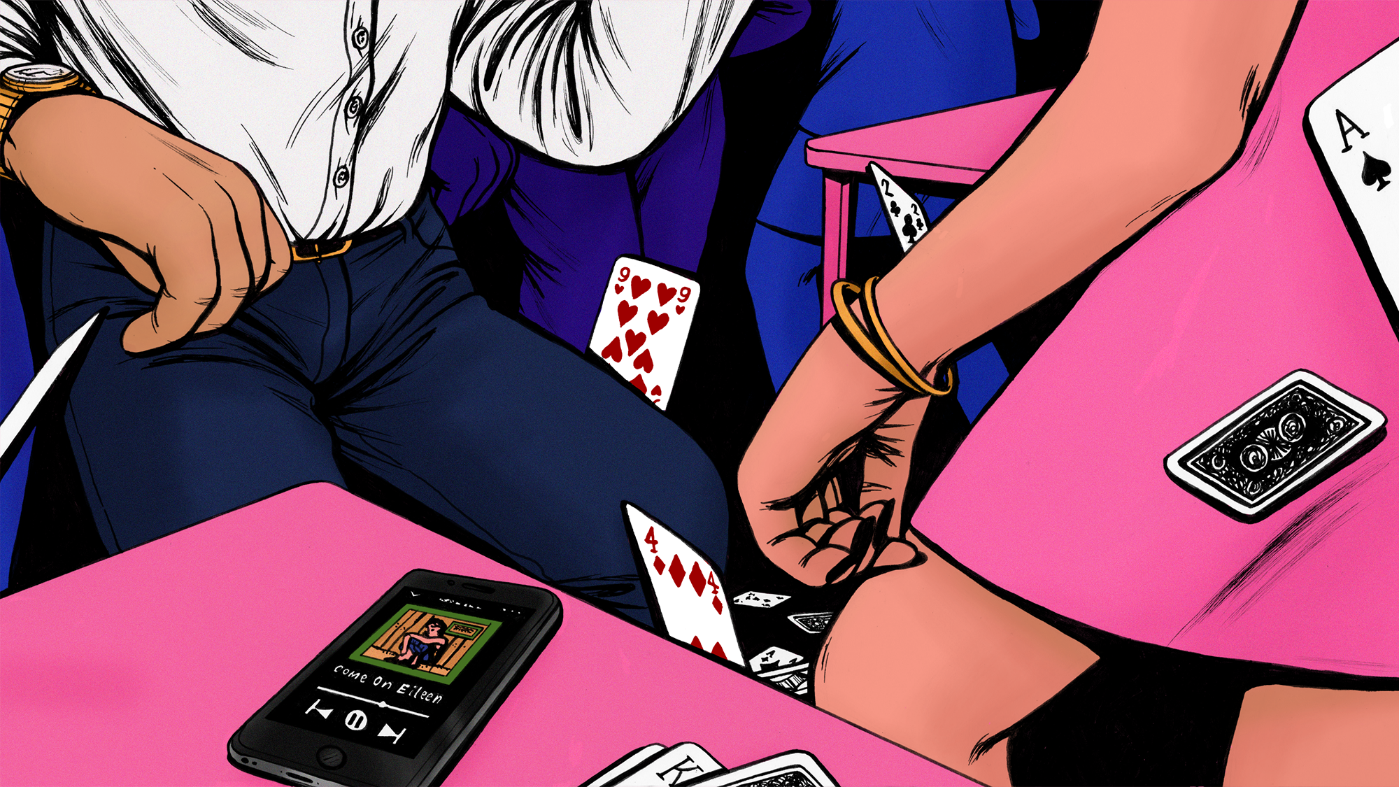 card game illustration