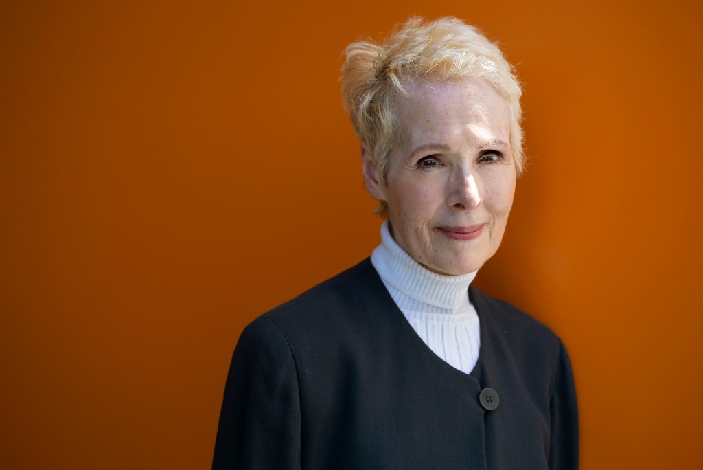 his June 23, 2019, file photo shows E. Jean Carroll in New York. Trump attorneys argued in legal papers this week that Carroll's defamation suit and "extensive and burdensome" information-gathering requests should be delayed until New York's highest court