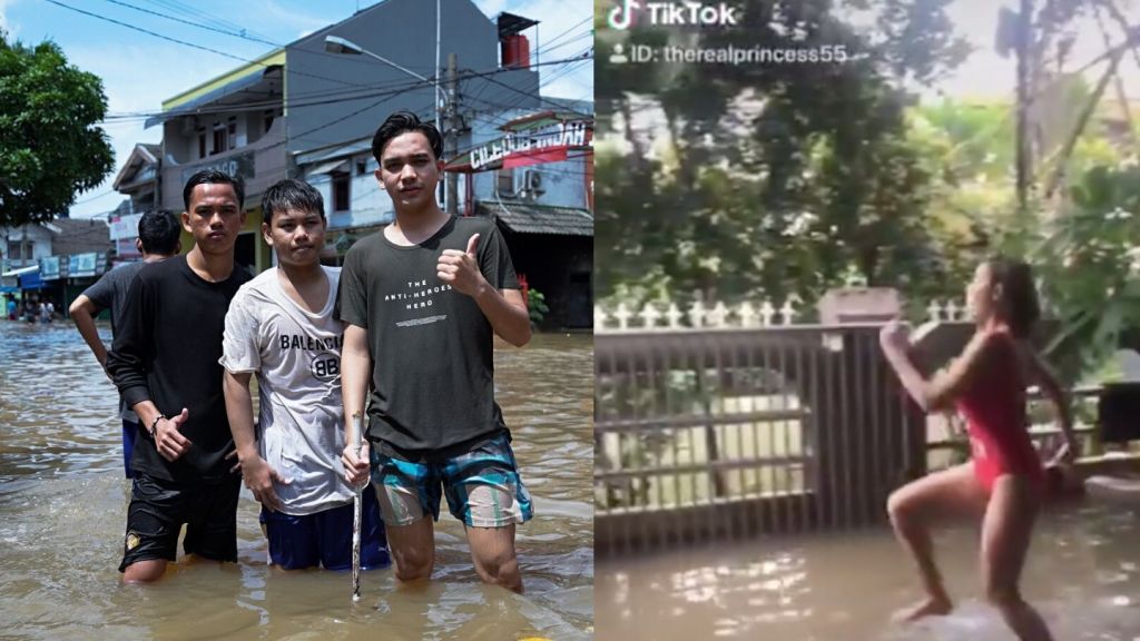 Warga Jakarta Korban Banjir Bikin TikTok Lampiaskan Rasa Frustrasi Pada Anies Baswedan