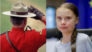 RCMP, Greta Thunberg