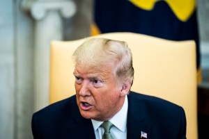 President Donald J. Trump meets with Prime Minister of Ireland Leo Varadkar the Oval Office at the White House on Thursday, March 12, 2020 in Washington, DC.