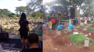 Video Viral Dangdutan di Kuburan Pancoran Mas Depok dan Pondok Kelapa Jakarta Timur