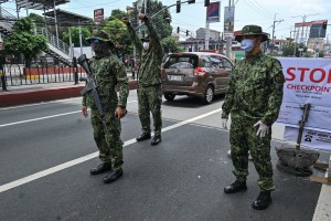 manila coronavirus lockdown military