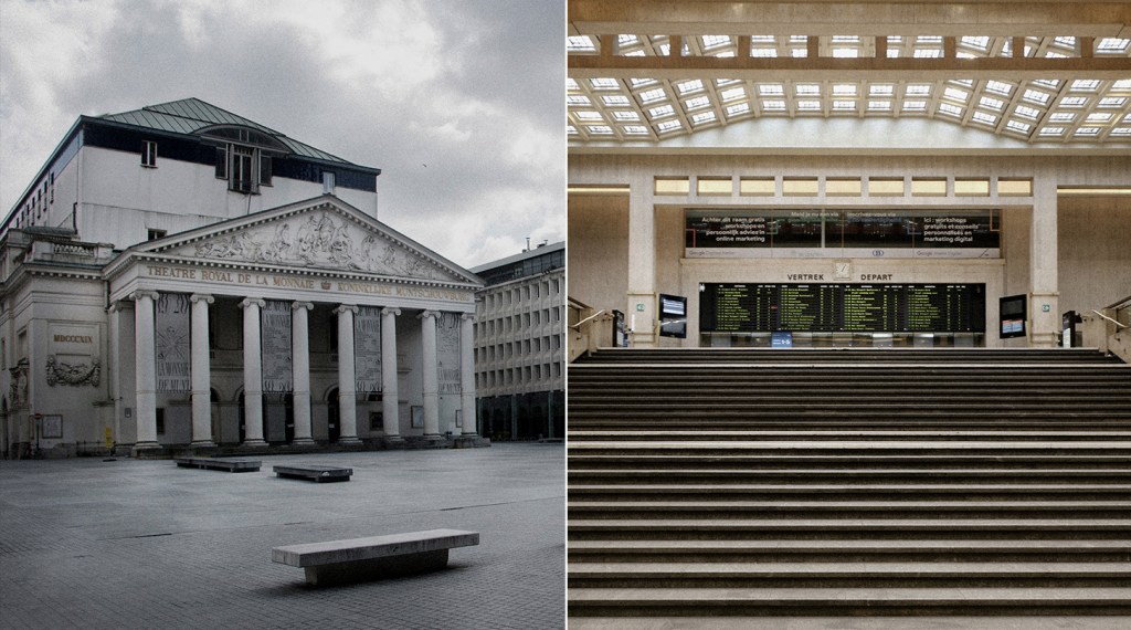 Quelques photos de Bruxelles, devenue ville fantôme