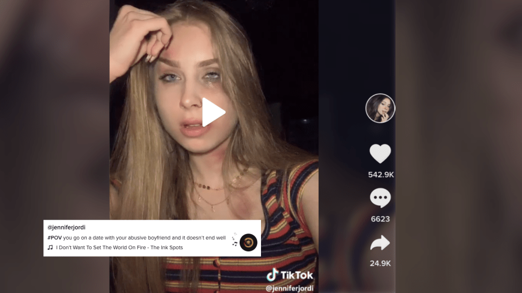 TikTok POV domestic abuse trend