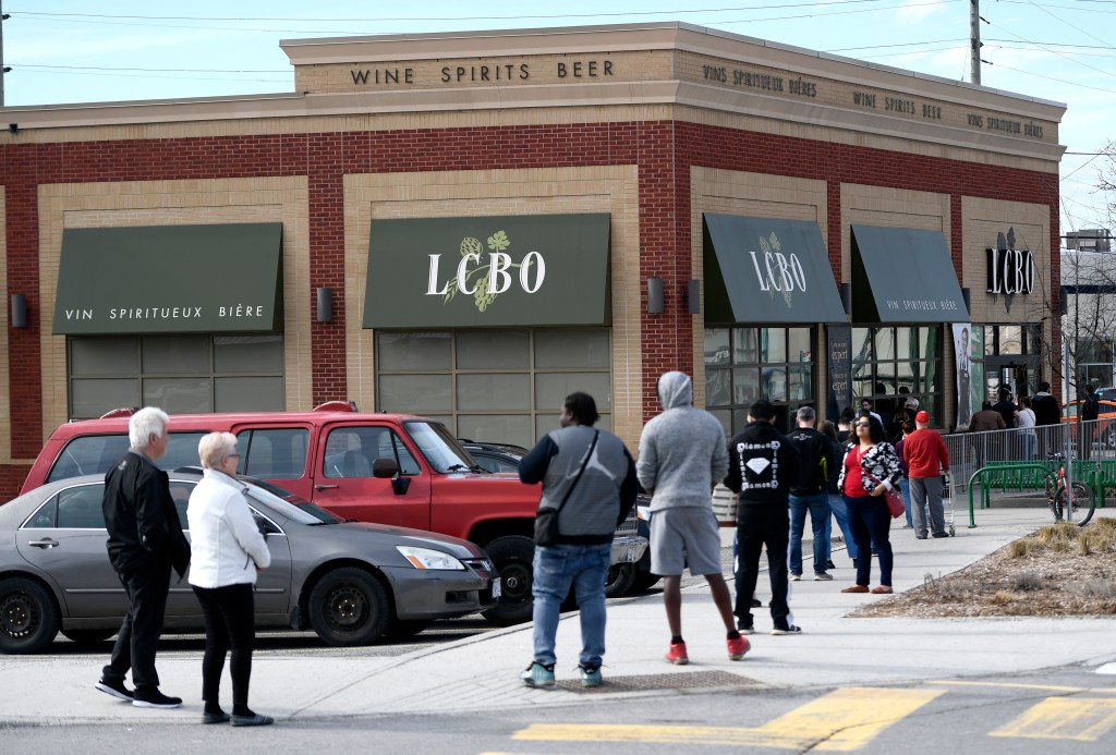 liquor store LCBO coronavirus