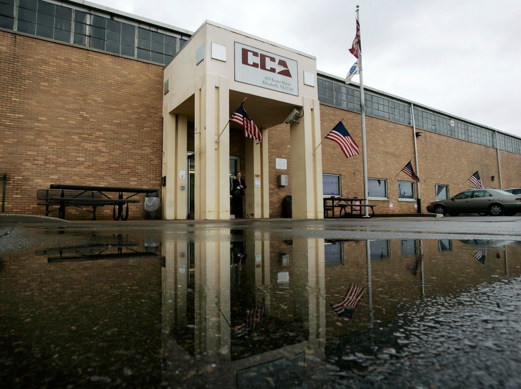 Elizabeth Contract Detention Facility​ in Elizabeth, N.J., which is run for the government by CoreCivic (formerly CCA), a private prison contractor.