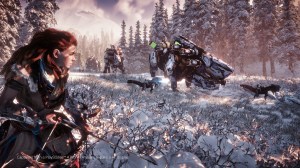 Tangkapan layar 'Horizon Zero Dawn' milik Sony