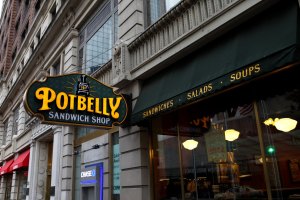 Potbelly Sandwich Shop on October 3, 2015 in Louisville, Kentucky.