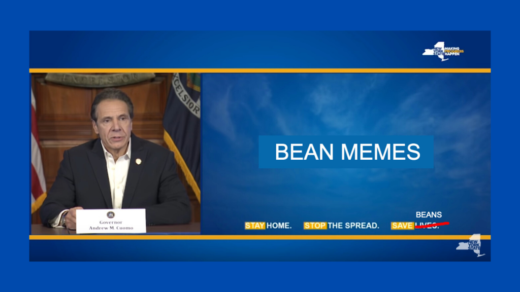 A Boom Time for Bean Memes