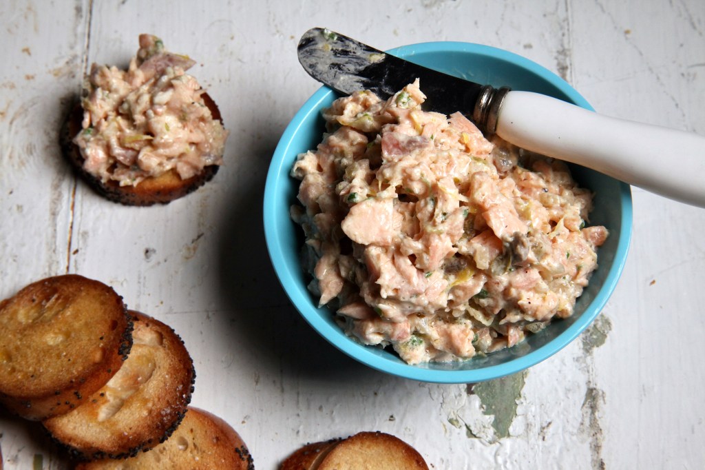 Rillettes di salmone