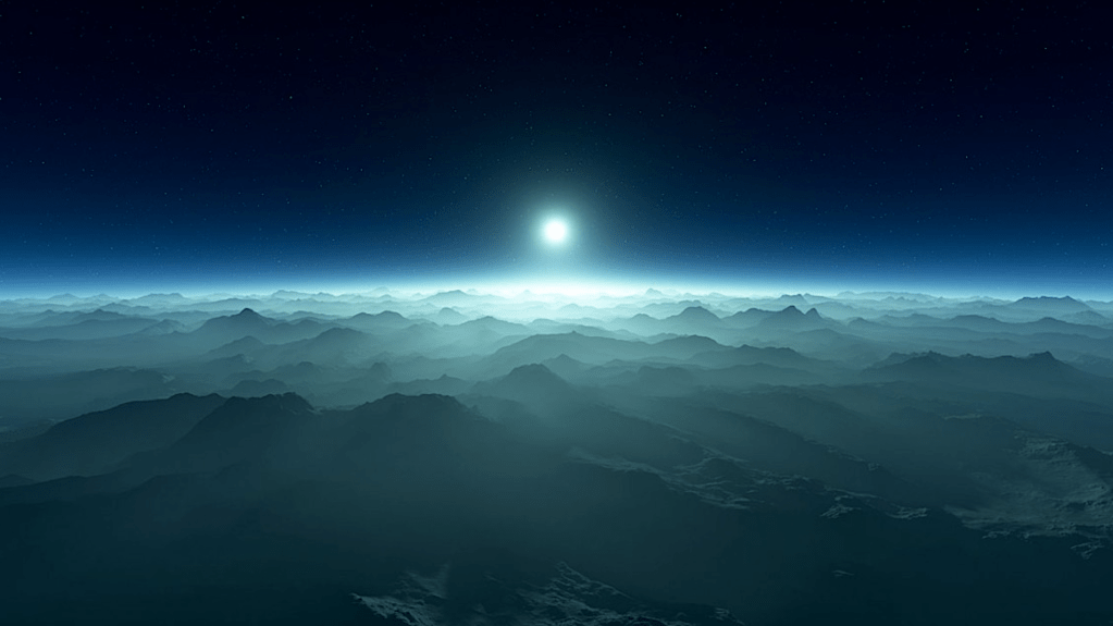 Concept art of a planet orbiting a white dwarf. Image: Jack Madden/Cornell University​