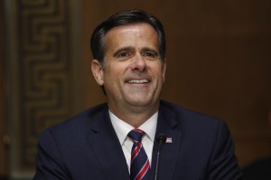 Rep. John Ratcliffe, R-TX, testifies before a Senate Intelligence Committee nomination hearing on Capitol Hill in Washington,DC on May 5, 2020.