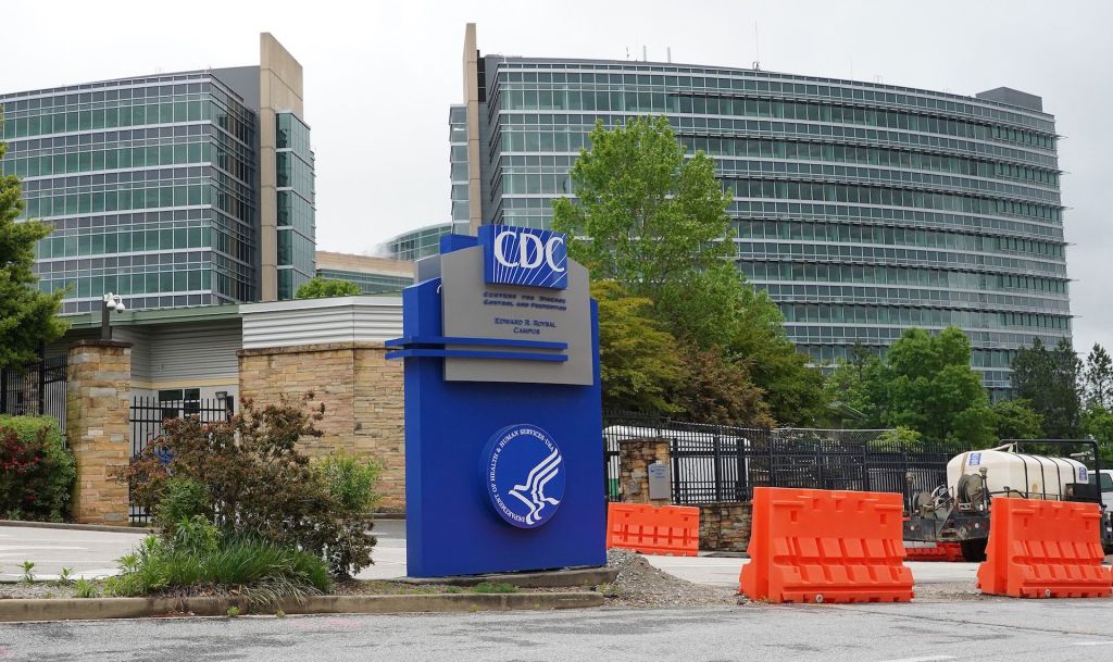 The Centers for Disease Control headquarters in Atlanta, Georgia on April 23, 2020.