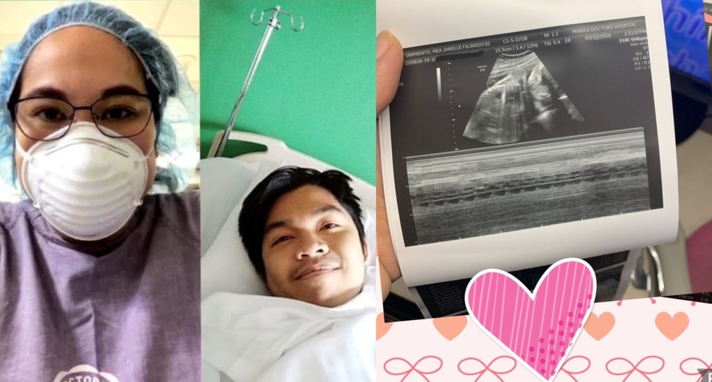 filipino couple, doctors, coronavirus, covid, pregnant