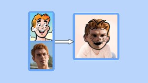 archie morphed between the character and the riverdale version