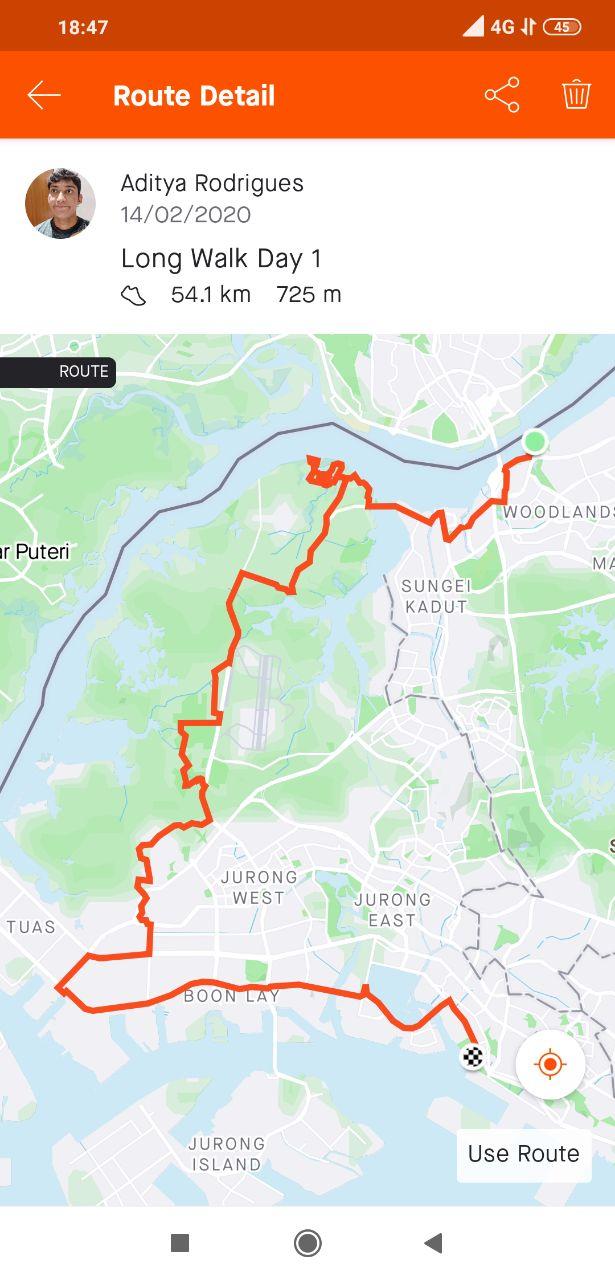 Singapore, The Long Walk, Ultramarathon, Walking, Running, Distance, Route, 150km, Kilometre, Long Distance, Slog, Tired, Competetive Walking, Perimeter, 3 days, VICE, VICE Asia, Aditya Mirchandani, Walk, Far, Injury