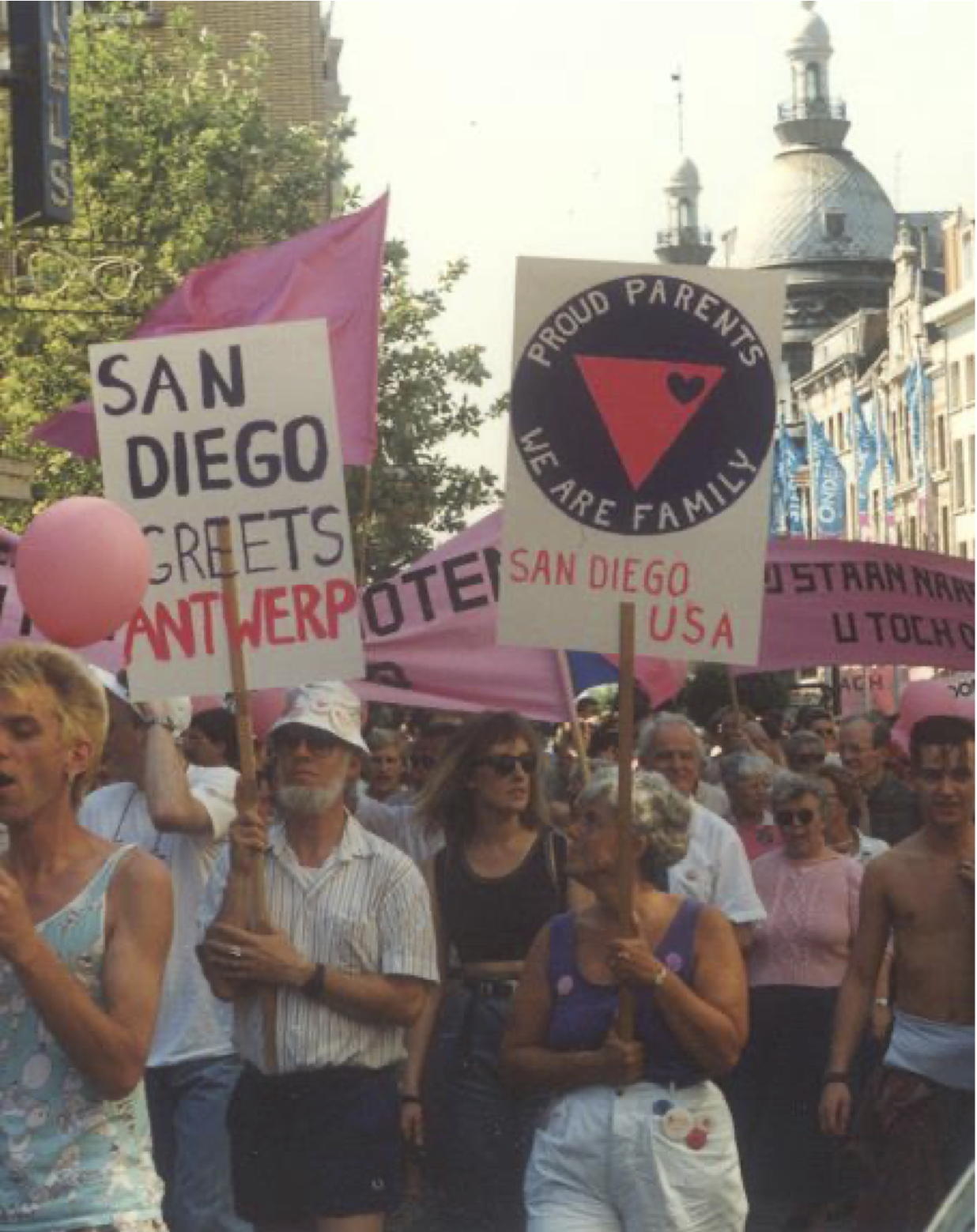 Roze Zaterdag antwerpen jaren 90 belgie Pride