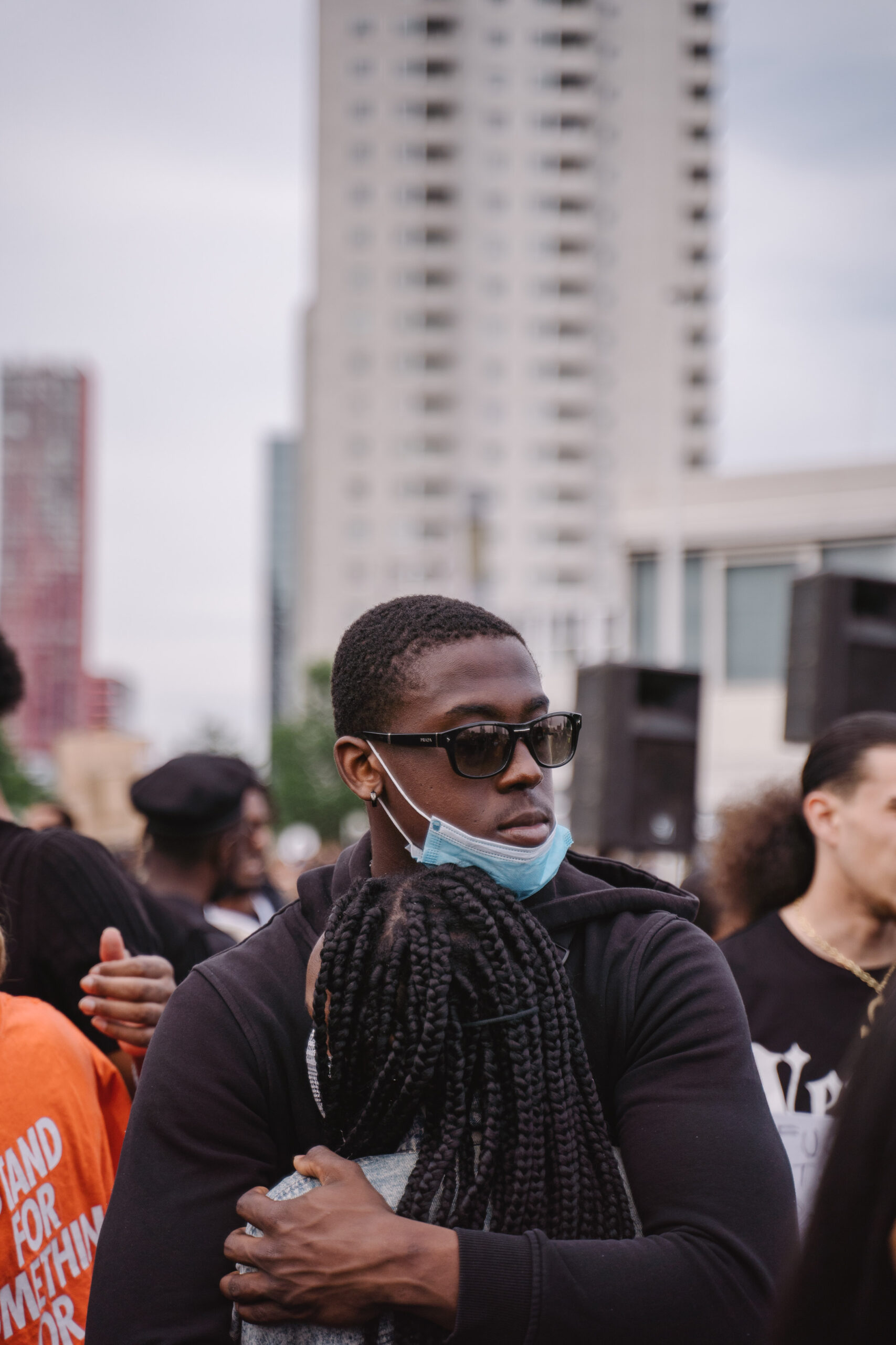 black lives matter rotterdam foto: martine kamara