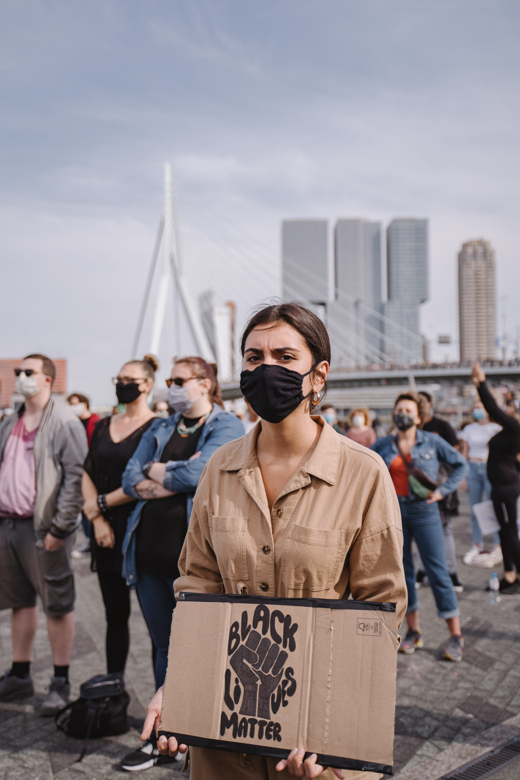 black lives matter rotterdam martine kamara