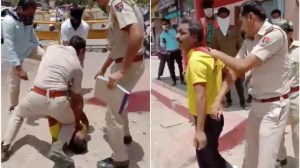 As the World Protests Against Police Brutality, Indian Cop Caught Kneeling on a Man’s Neck