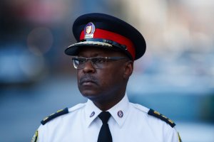 Outgoing Toronto Police Chief Mark Saunders