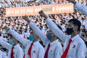 Ada Demo dan Unjuk rasa juga lho di Korea Utara Pyongyang