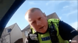 Police officer stops Black driver in Cambridgeshire video